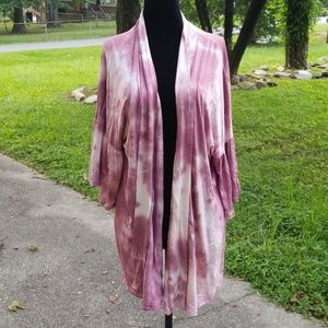 BRAND NEW Tyedye cardigan sz medium
